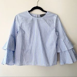 Anthro Sunday in Brooklyn Ruffle Bell Sleeve